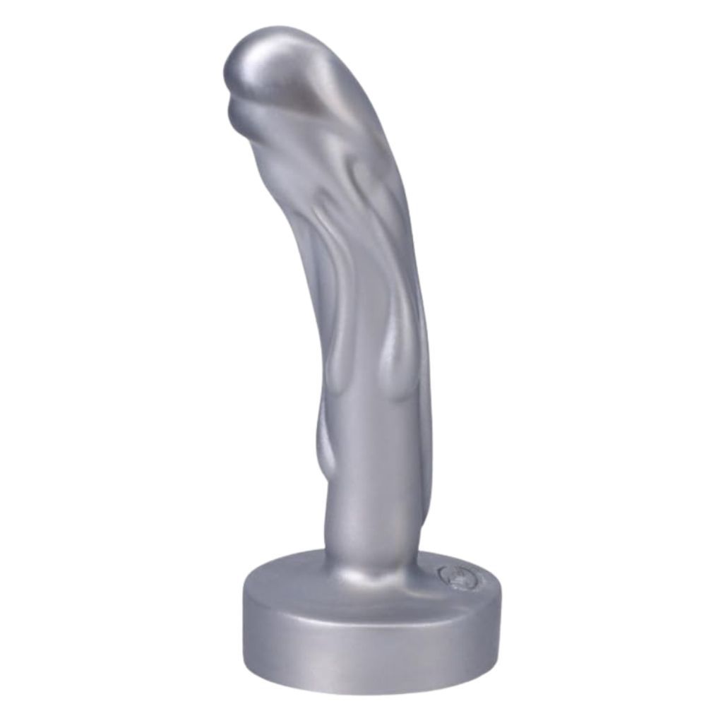 Tantus Magma Fantasy Dildo - Silver