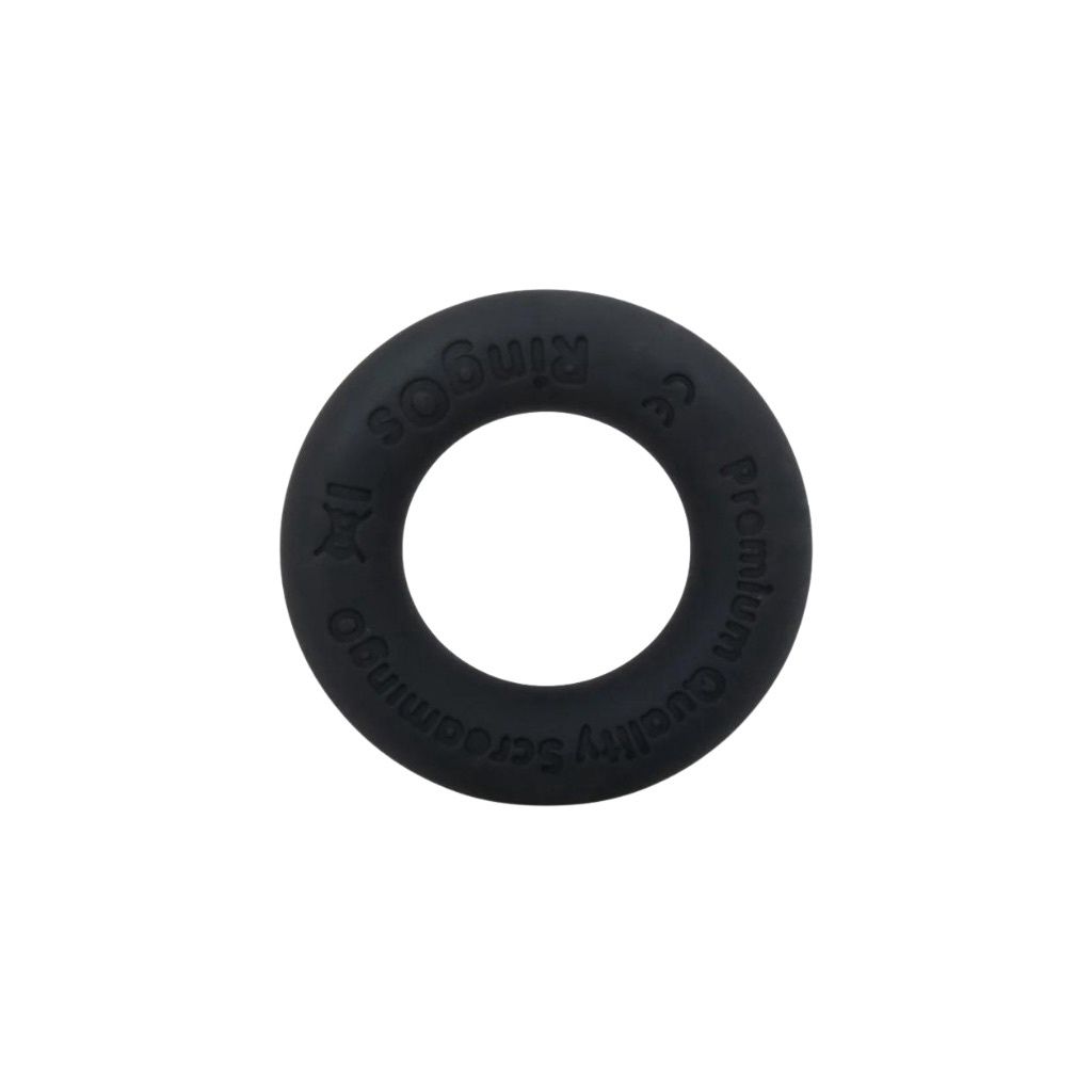 RingO Ritz XL Silicone C-Ring, Color: Black