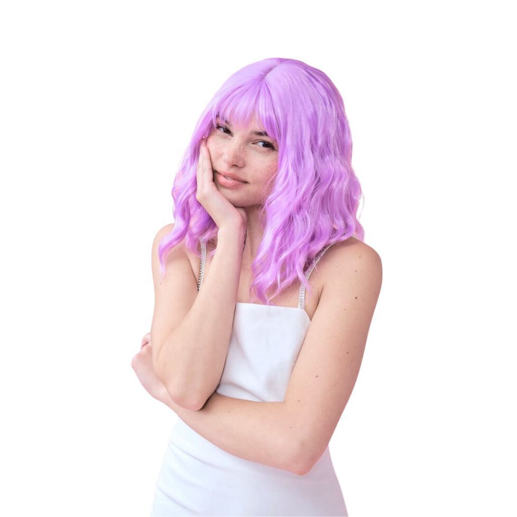 Pastel Purple Party Wig