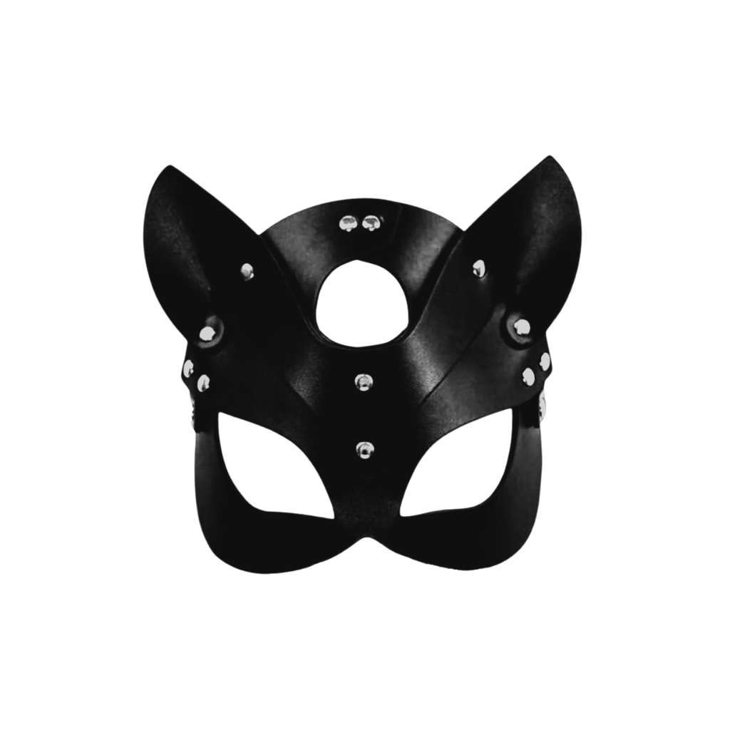 Bad Kitten Leather Cat Mask