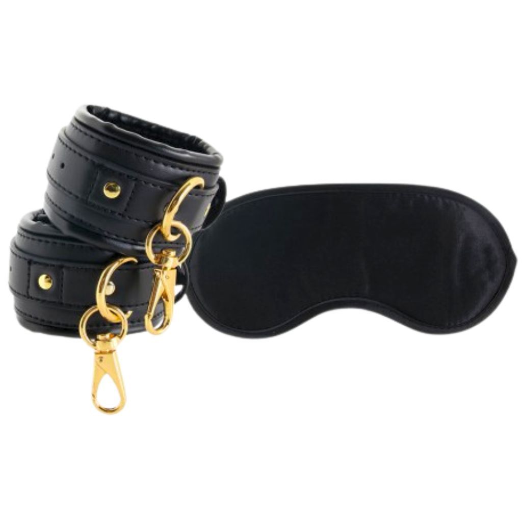 Sportsheets Special Edition Cuffs and Blindfold Set