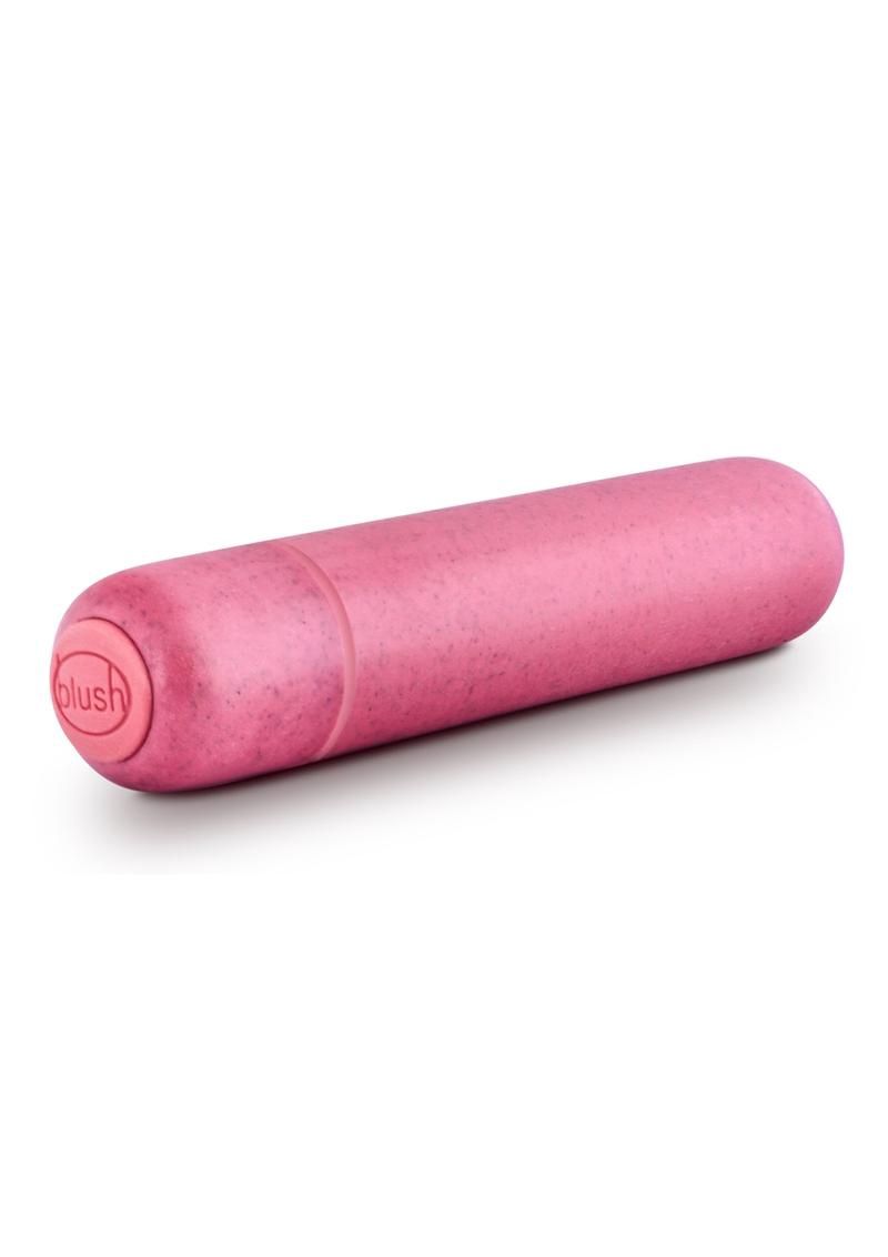 Gaia Eco Battery Bullet Vibrator, Color: Coral Pink