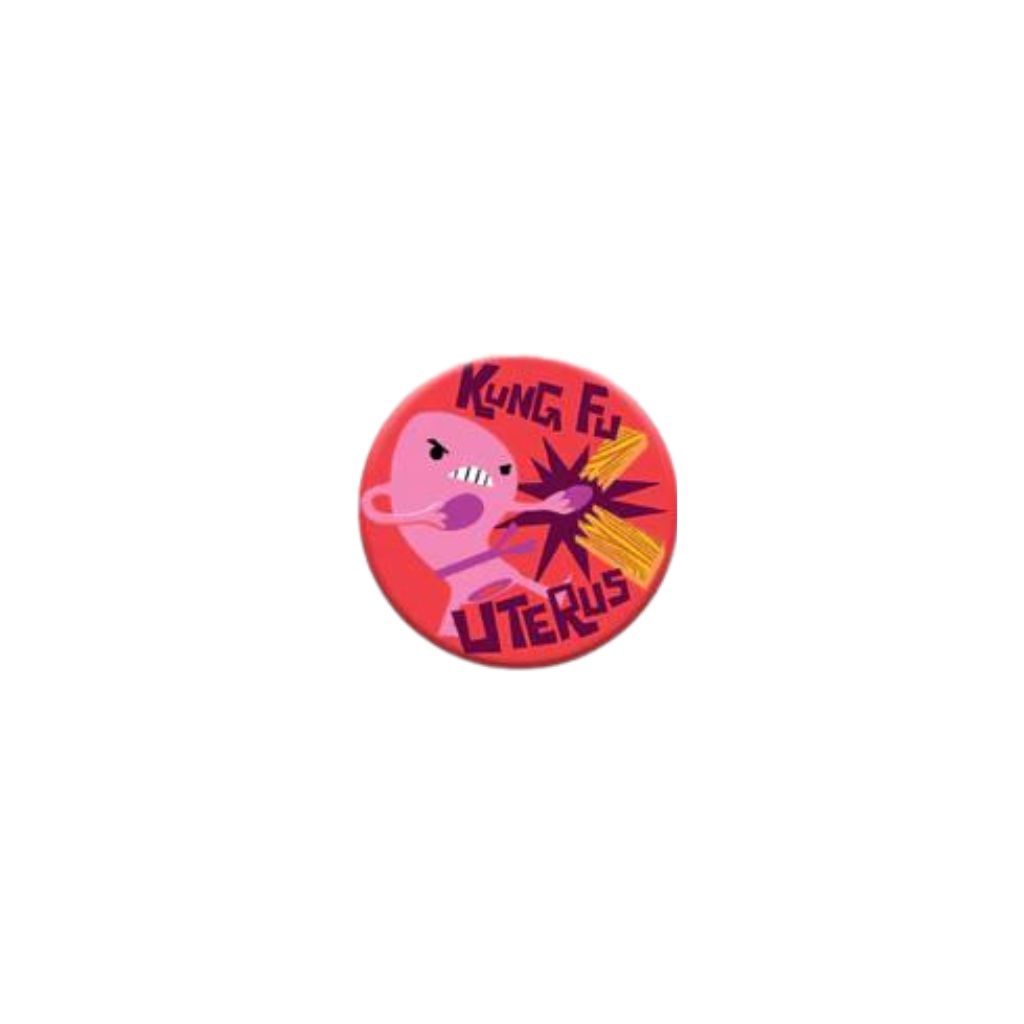 Anatomical Buttons, Style: Kung Fu Uterus
