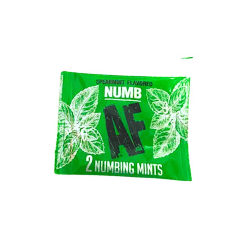 Numb AF Mints, Flavor: Spearmint