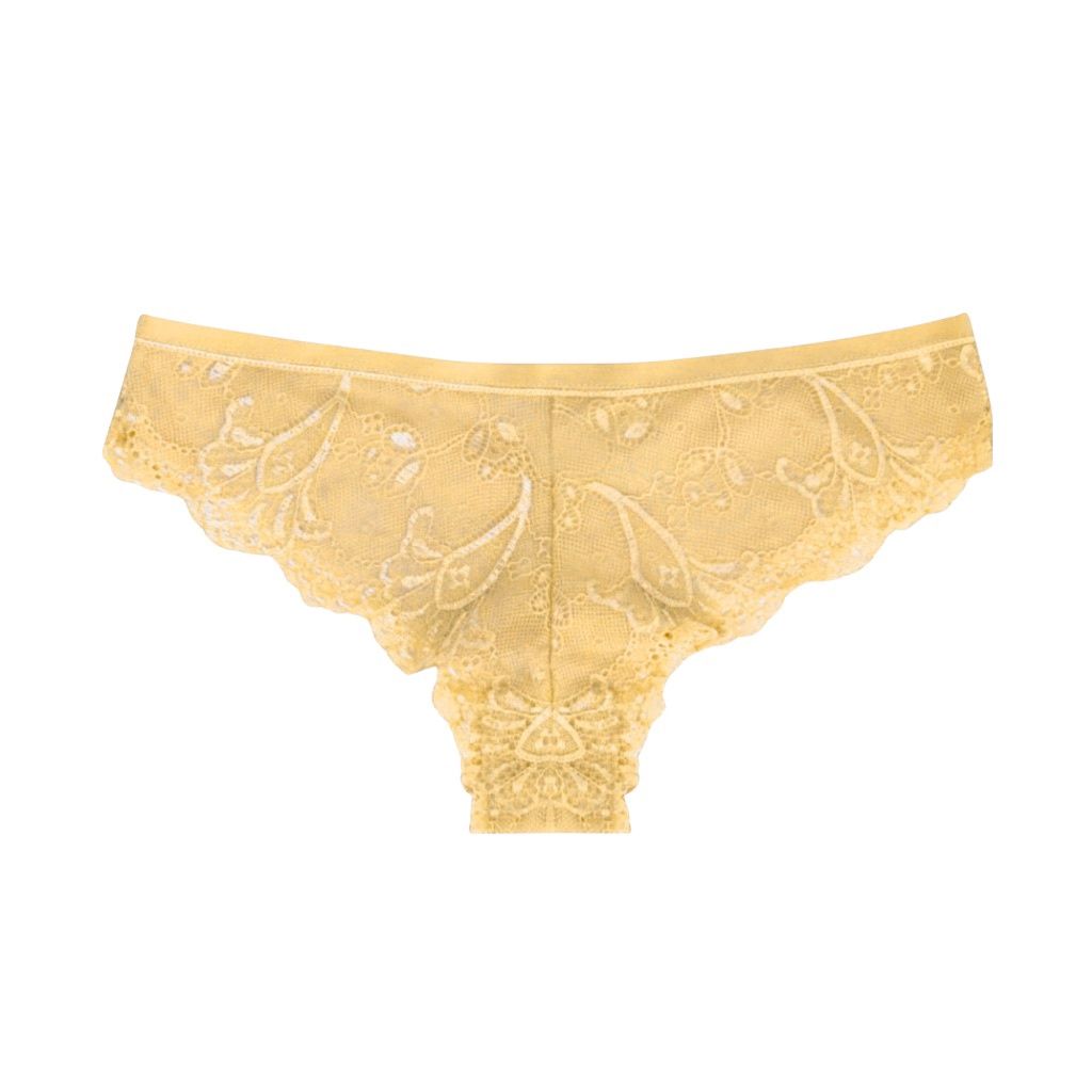Red Carpet Ready Panty - Yellow, Size: Small