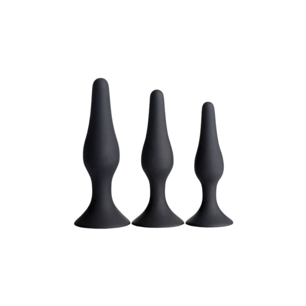 Triple Spire Tapered Anal Trainer Set