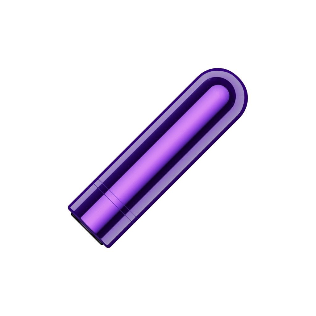 Kool Vibes Rechargeable Mini Bullet, Color: Purple