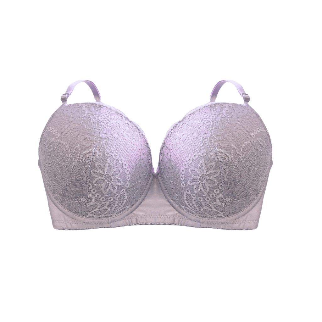 After Last Night Push-Up Bra - Purple, Size: 34A