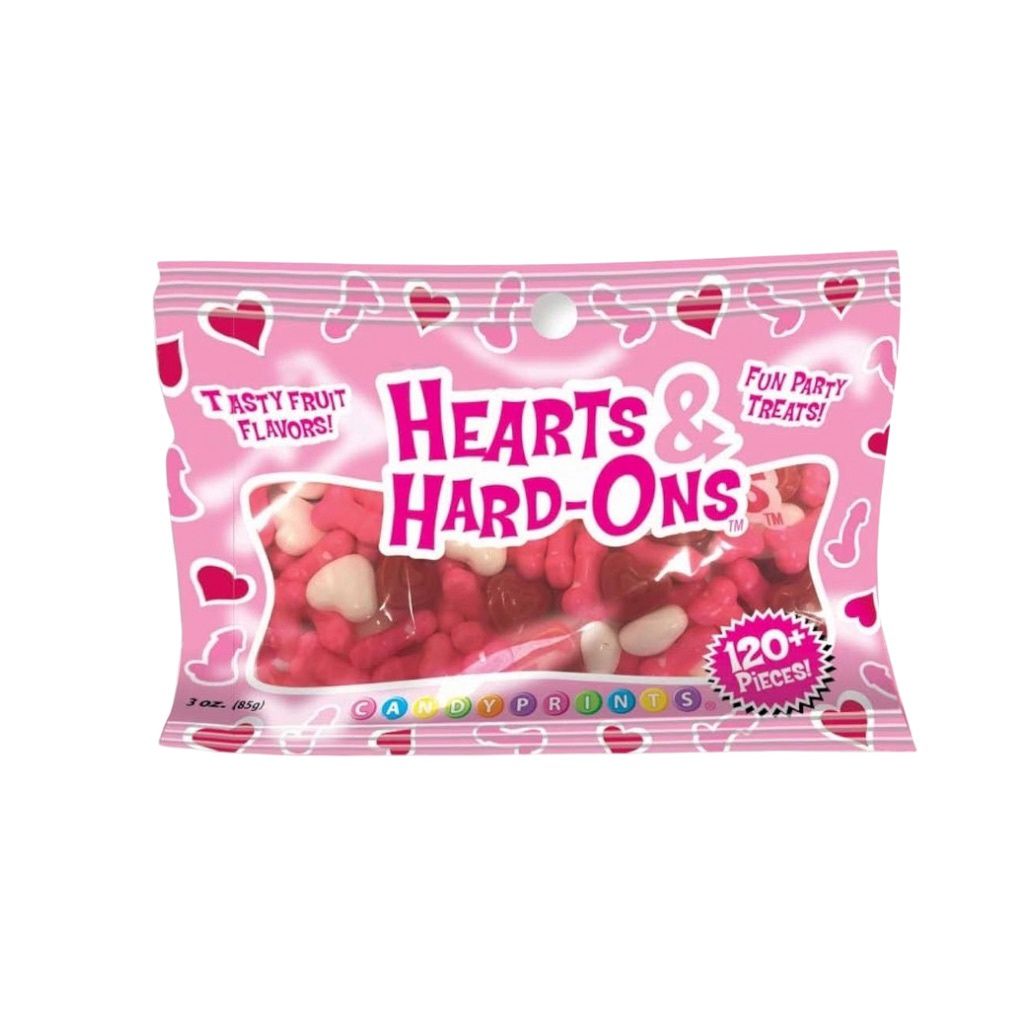 Hearts &amp; Hard-Ons Candy, Size: 3 Ounces
