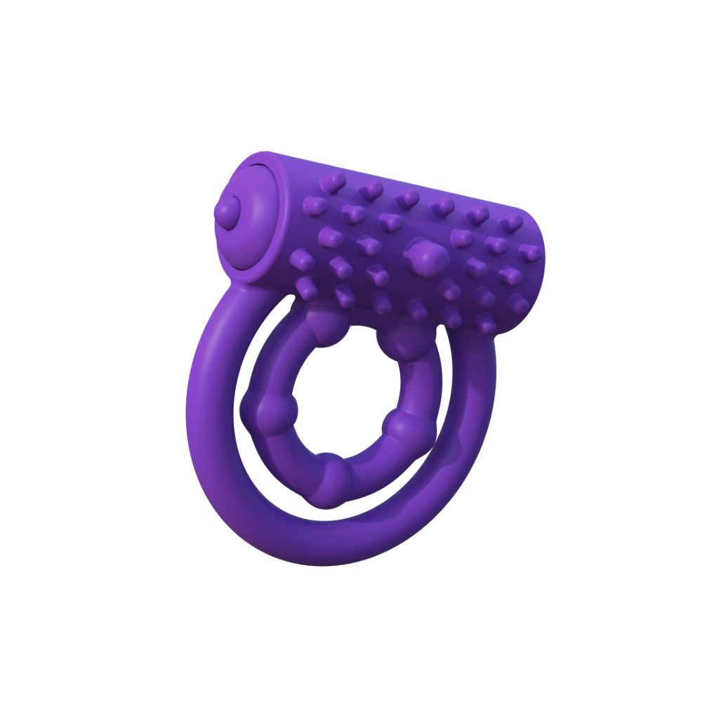 Fantasy C-Ringz Vibrating C-Ring - Purple