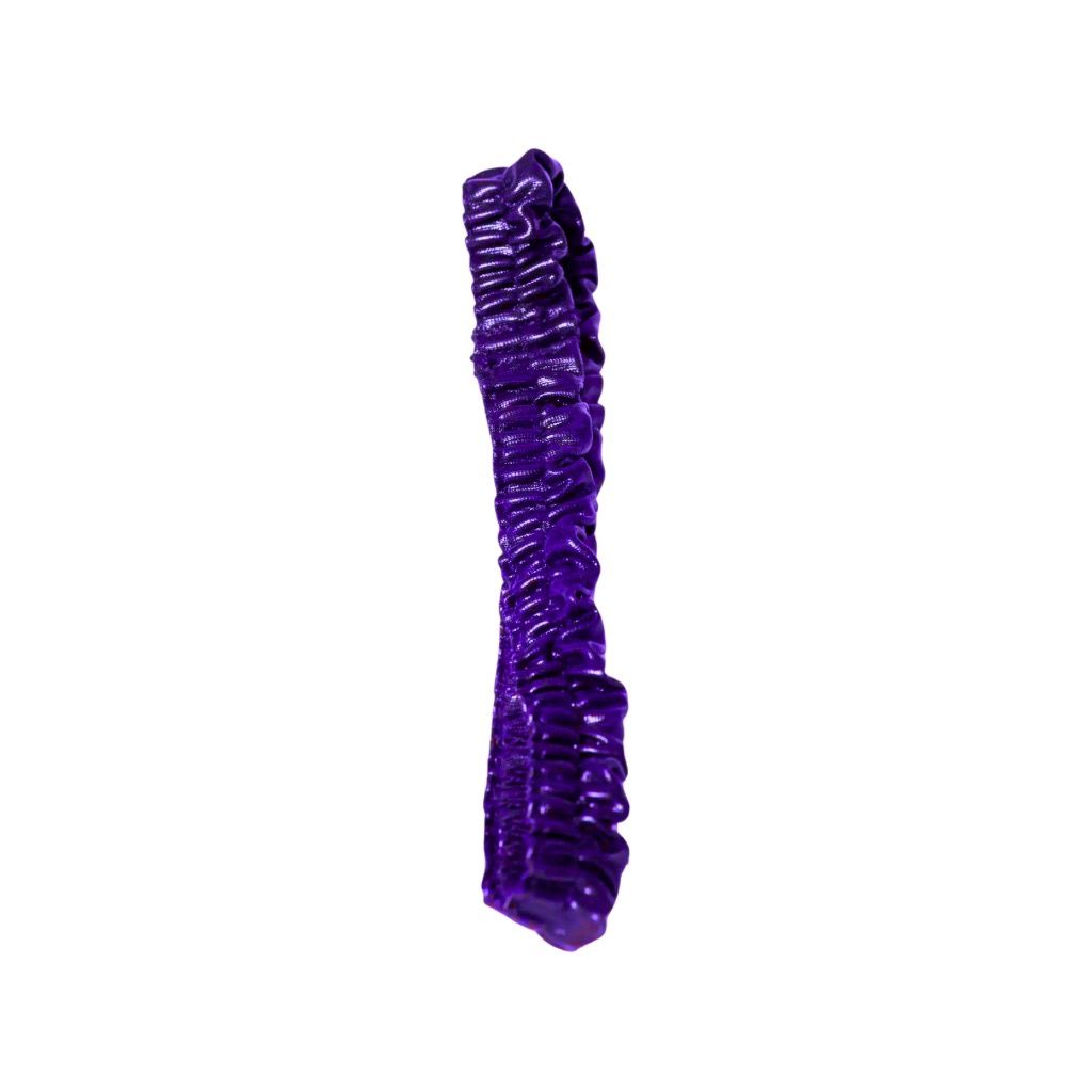 Wet Look Garter, Color: Purple