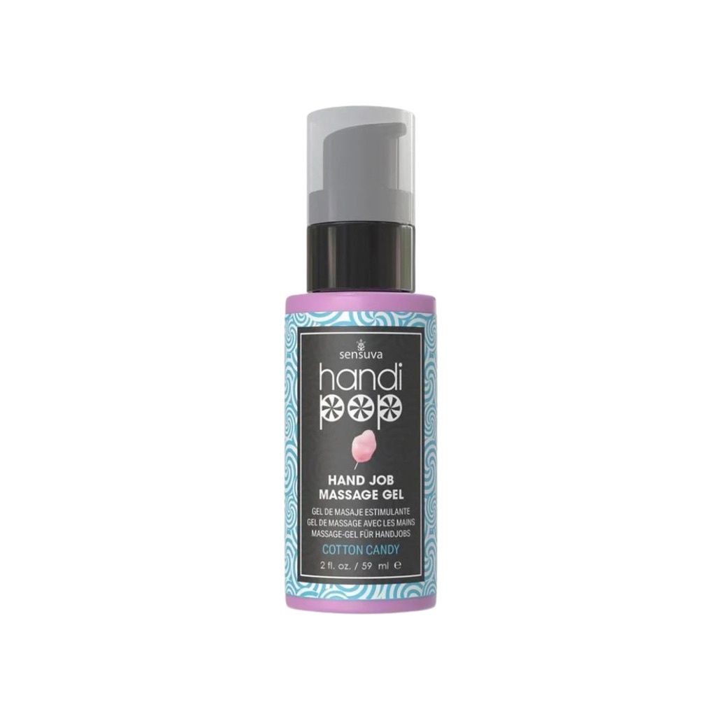 Handipop Edible Massage Gel - 2oz., Flavor: Cotton Candy