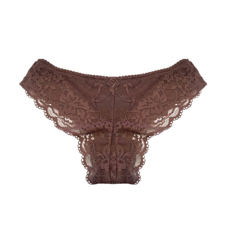 In The Spotlight Lace Thong - Mauve