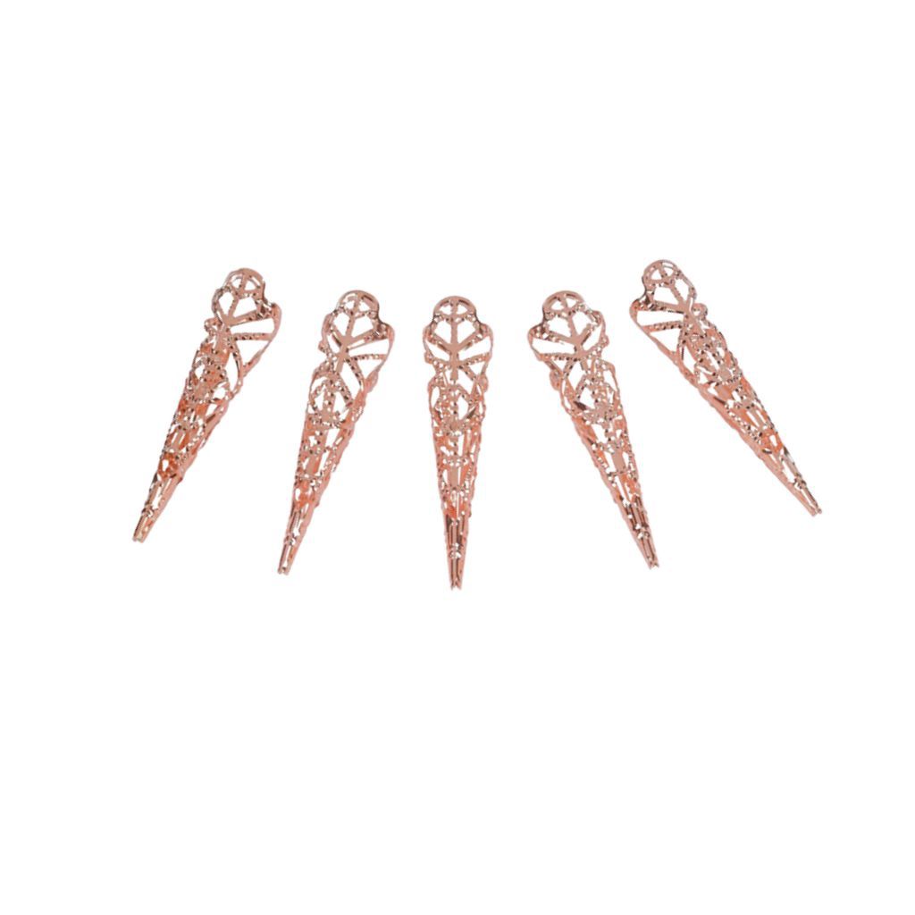 S&amp;M Brat Sensory Fingertip Covers, Color: Rose Gold