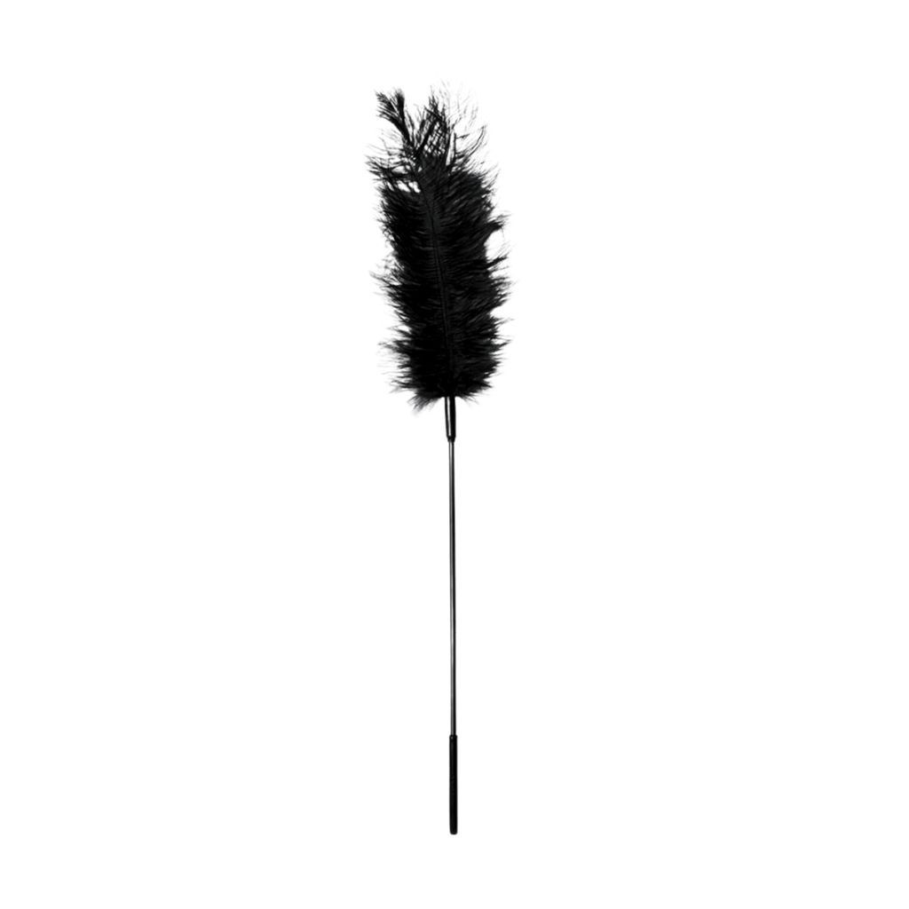 Sportsheets Ostrich Feather Tickler, Color: Black