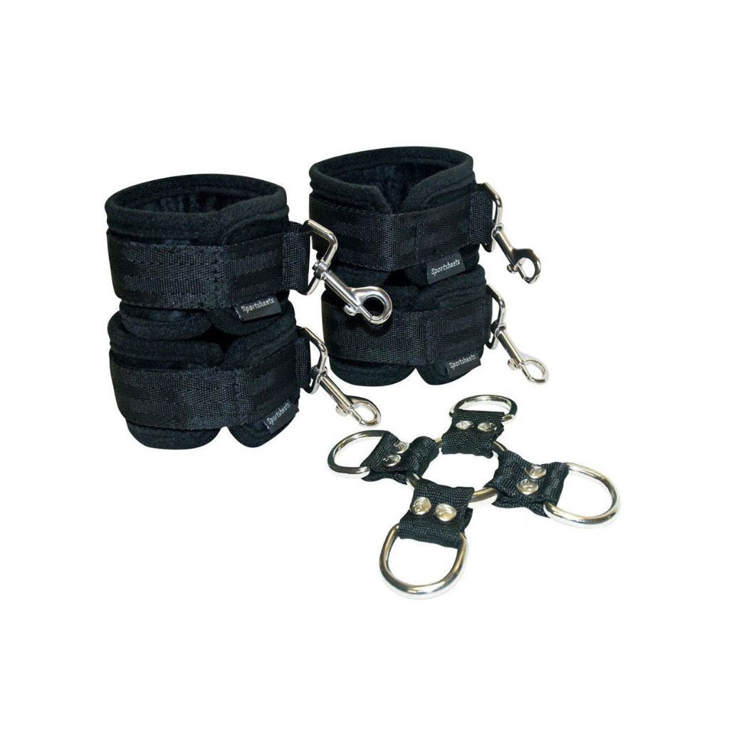 Sportsheets Hog Tie &amp; Cuff Set
