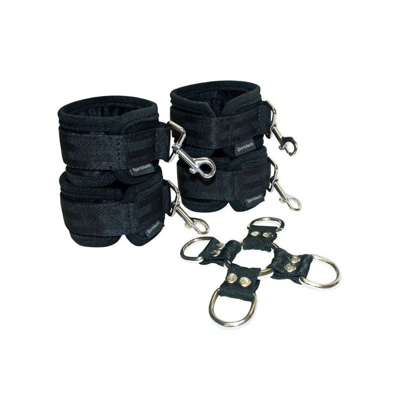 Sportsheets Hog Tie &amp; Cuff Set