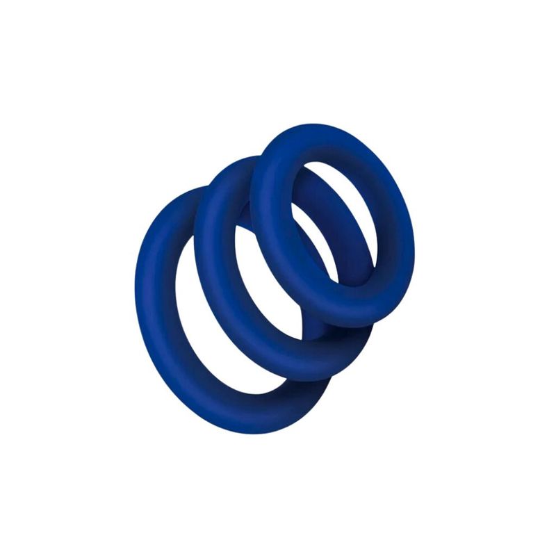 Zolo Extra Thick Silicone C-Rings - 3 Pack
