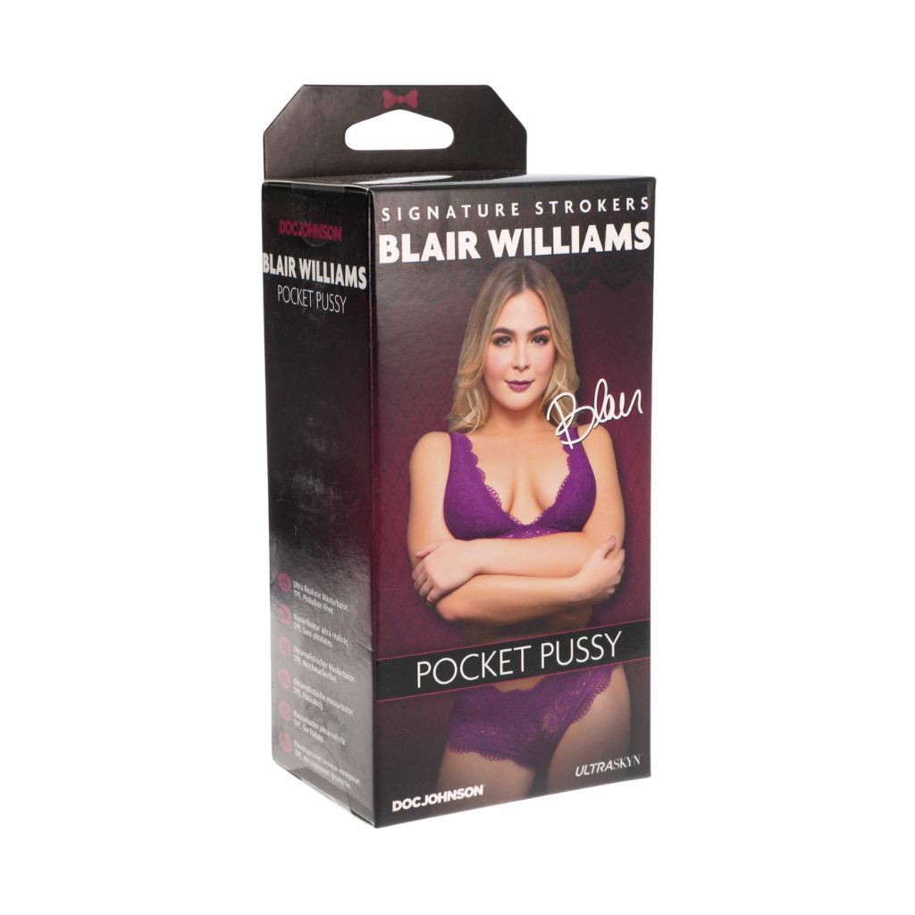 Signature Strokers Blair Williams Pocket Stroker