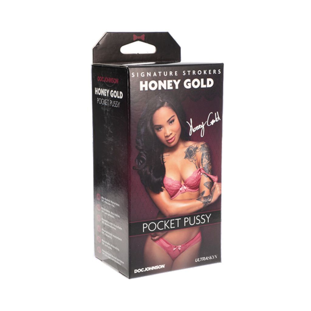 Signature Strokers Honey Gold Pocket Stroker