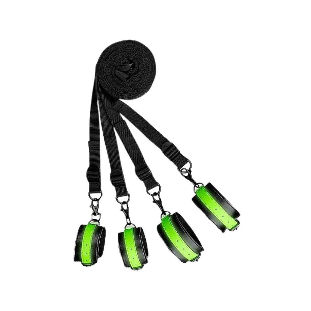 Ouch! Glow in the Dark Bed Restraint Kit