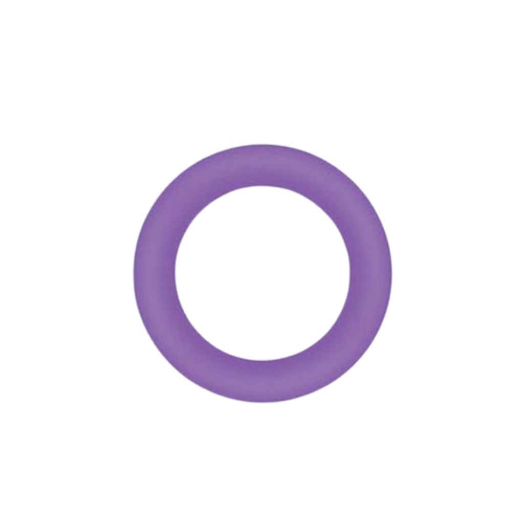Firefly Halo Silicone Cock Ring - Purple