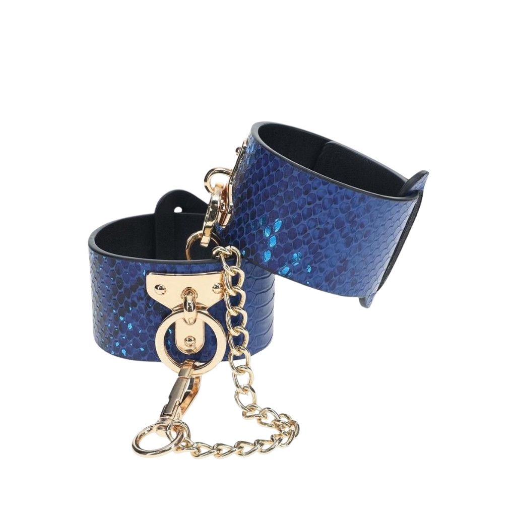 Ouch! Florence Handcuffs, Colour: Blue