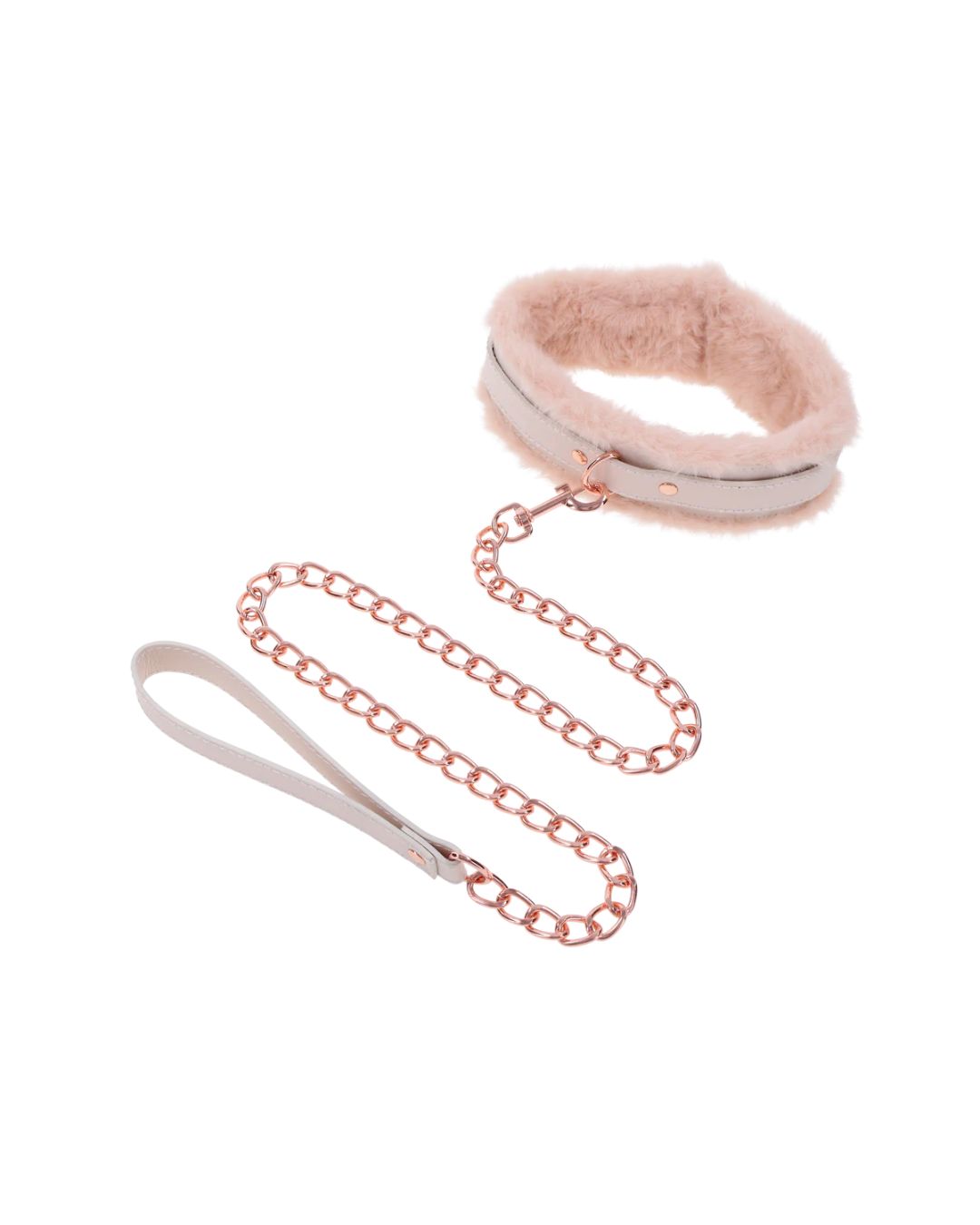 S&amp;M Peaches N Cream Collar &amp; Leash