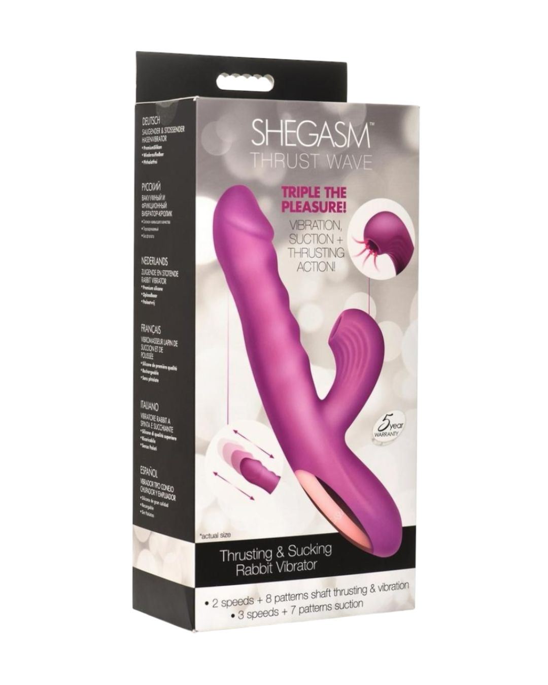 Shegasm Thrust Wave Rabbit Vibrator