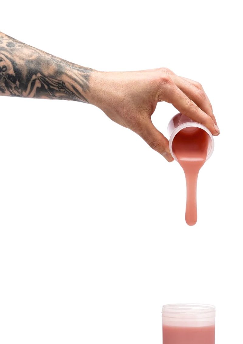 Clone-A-Willy Silicone Refill Set, Color: Caramel