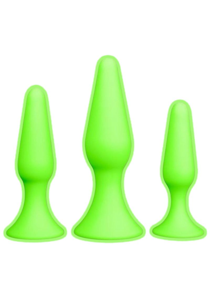 Ouch! Glow In The Dark Plug Set