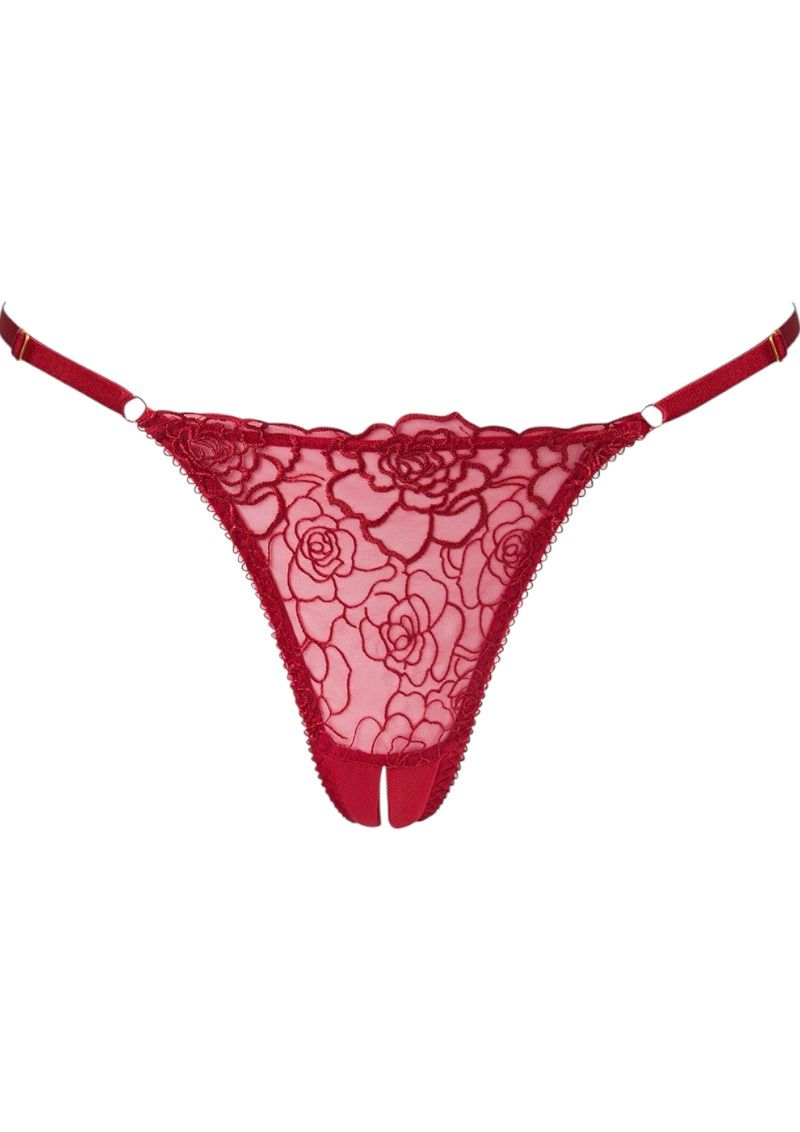Rosalie Crotchless Thong
