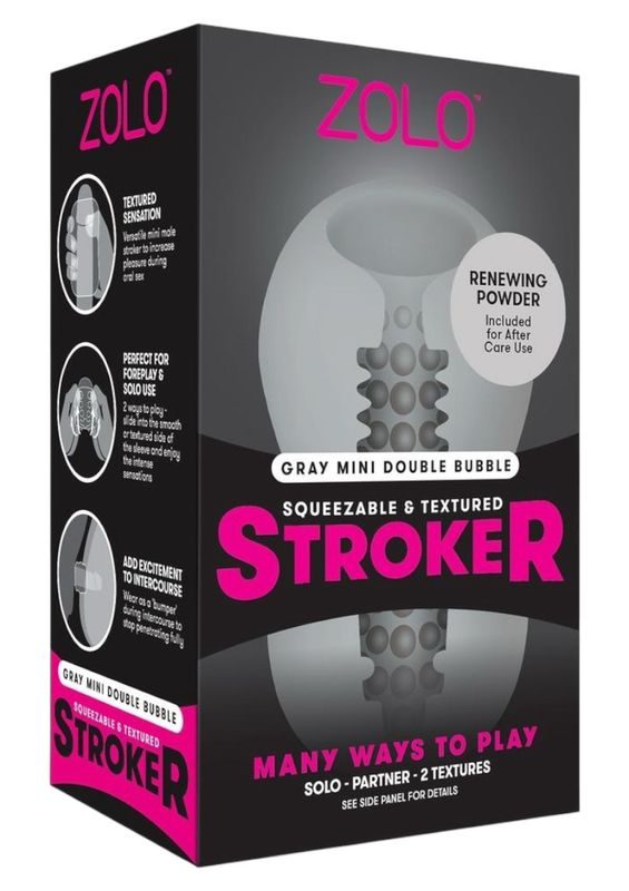 Zolo Double Bubble Mini Stroker