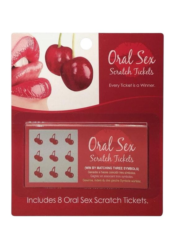 Oral Sex Scratch Tickets