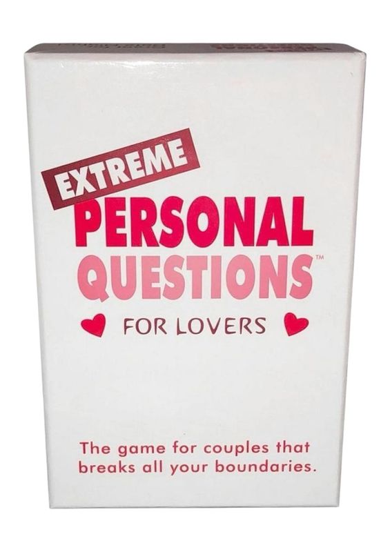 Extreme Personal Questions For Lovers Game