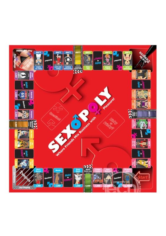 Sexopoly Board Game