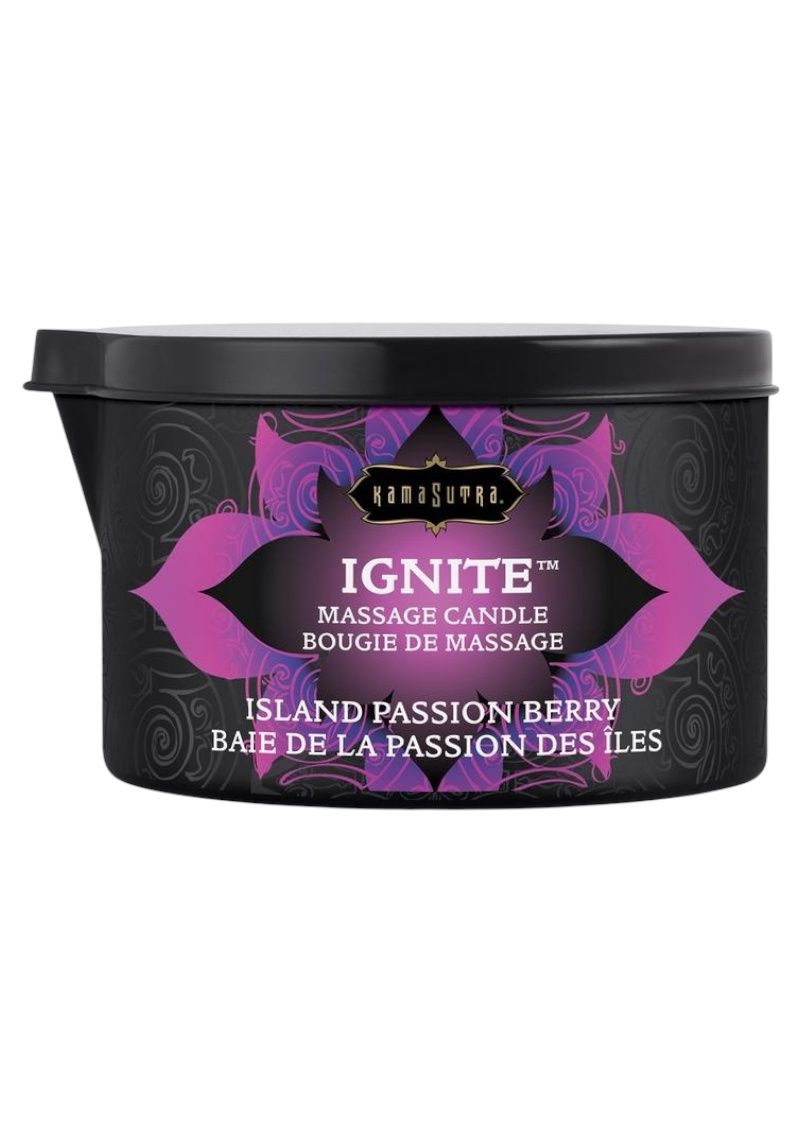 Kama Sutra Ignite Massage Candles, Scent: Island Passion