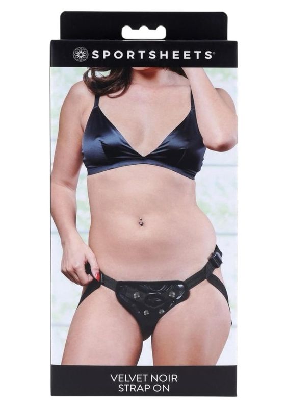Velvet Noir Strap On Harness