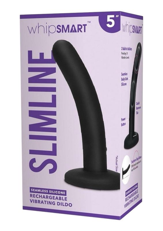 WhipSmart Slimline Vibrating Dildo