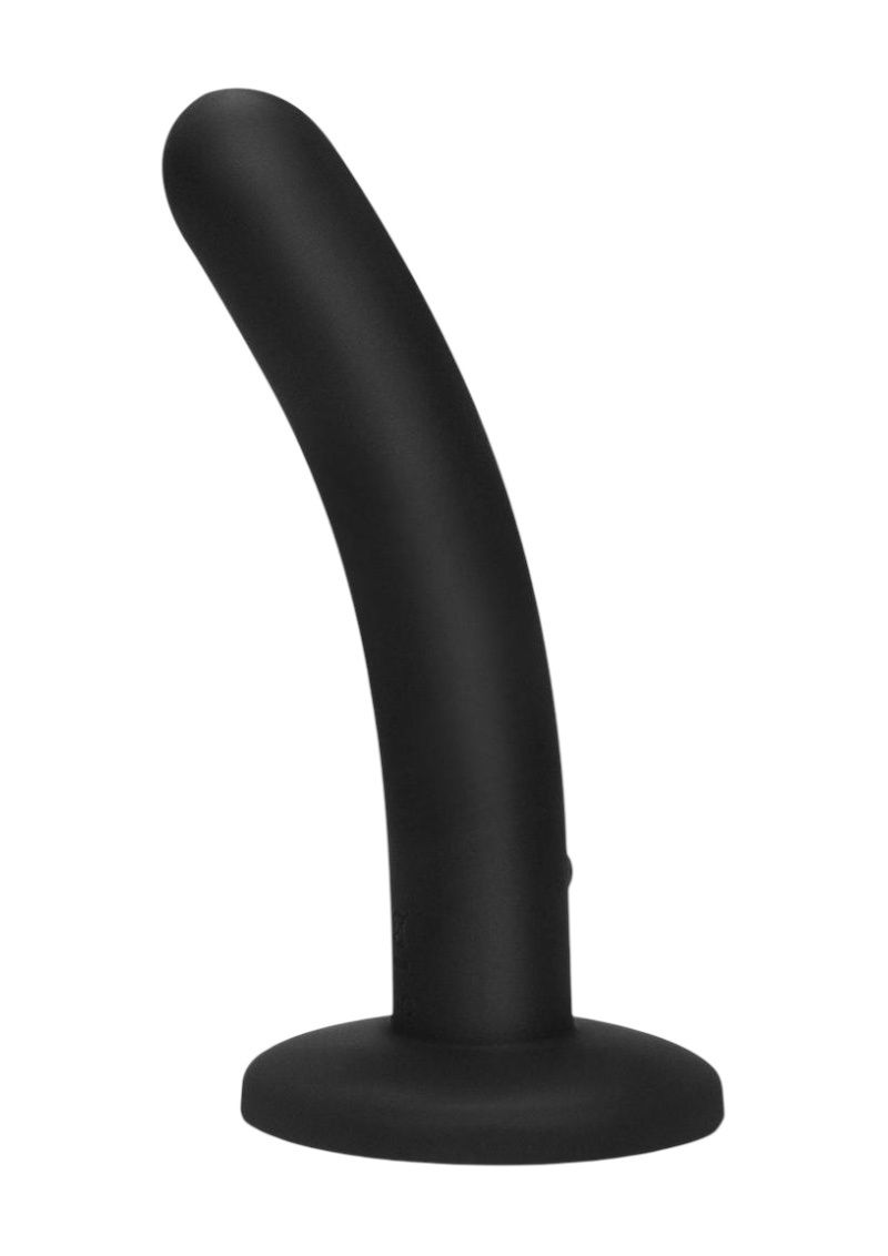 WhipSmart Slimline Vibrating Dildo, Color: Black