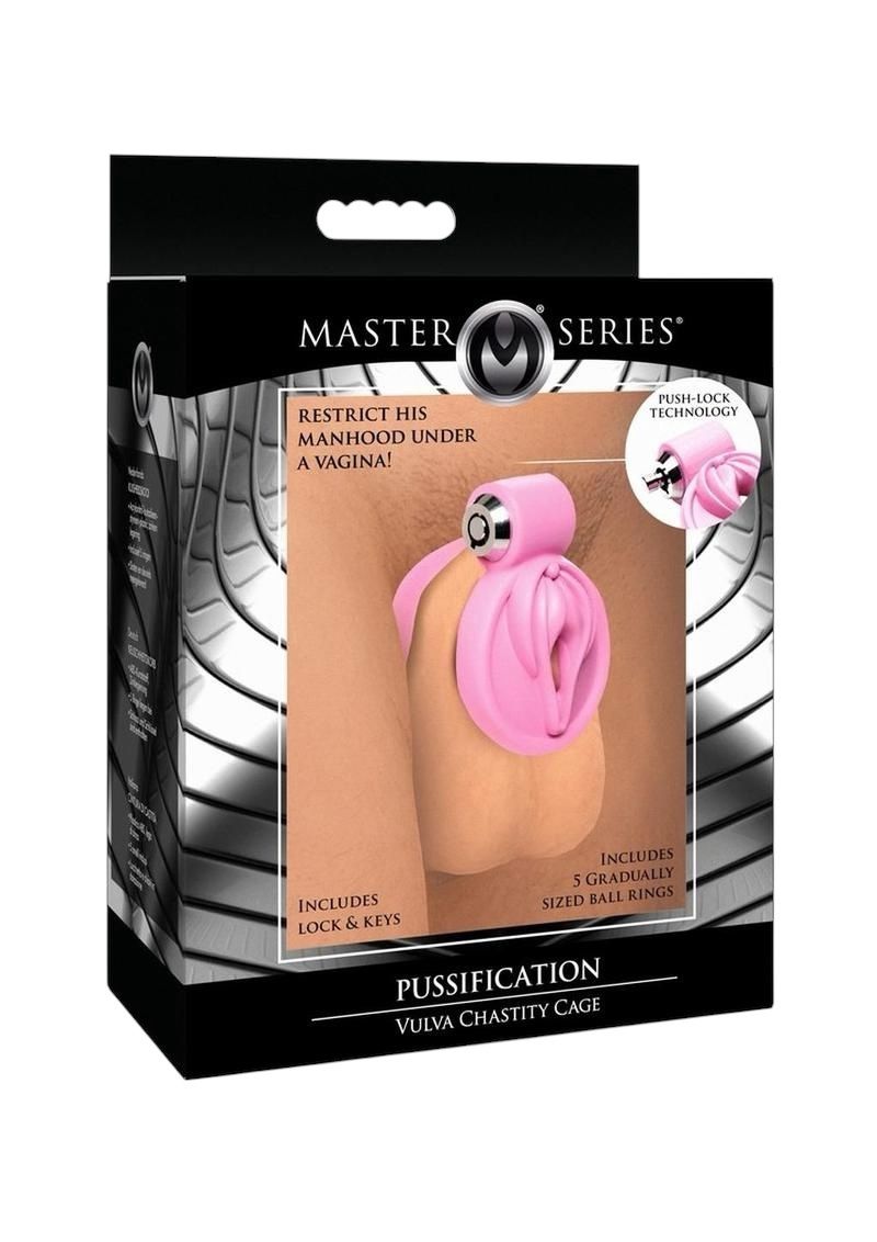 Pussification Vulva Chastity Cage