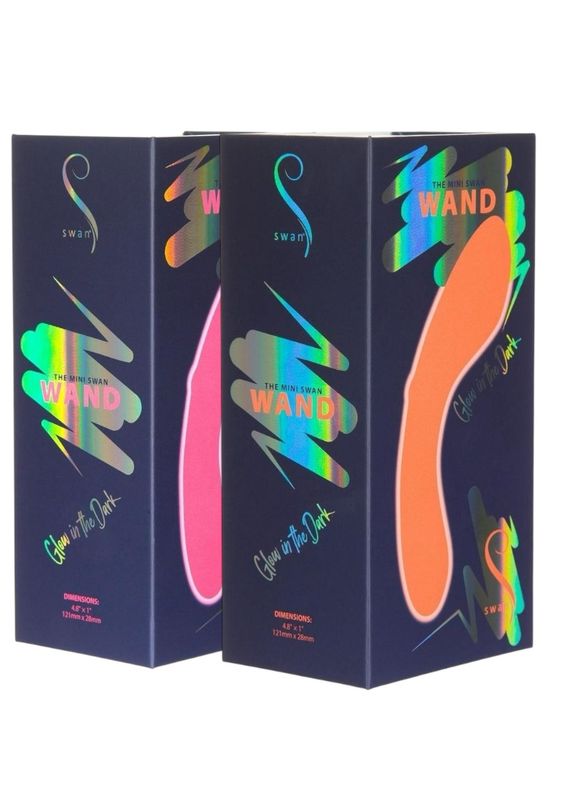 Mini Swan Wand - Glow In The Dark
