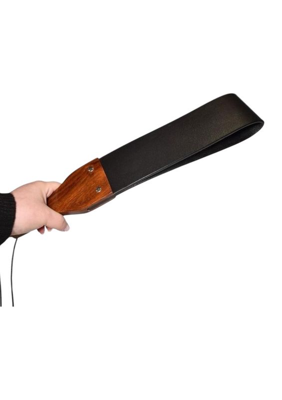 Prowler Leather &amp; Wood Flapper Paddle