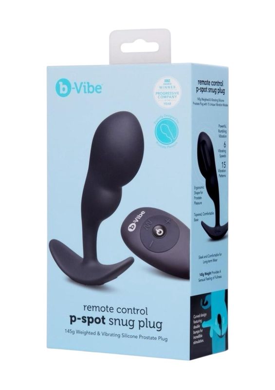 B-Vibe P-Spot Remote Control Snug Plug