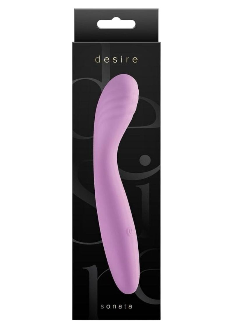 Desire Sonata G-Spot Vibrator, Color: Lavender
