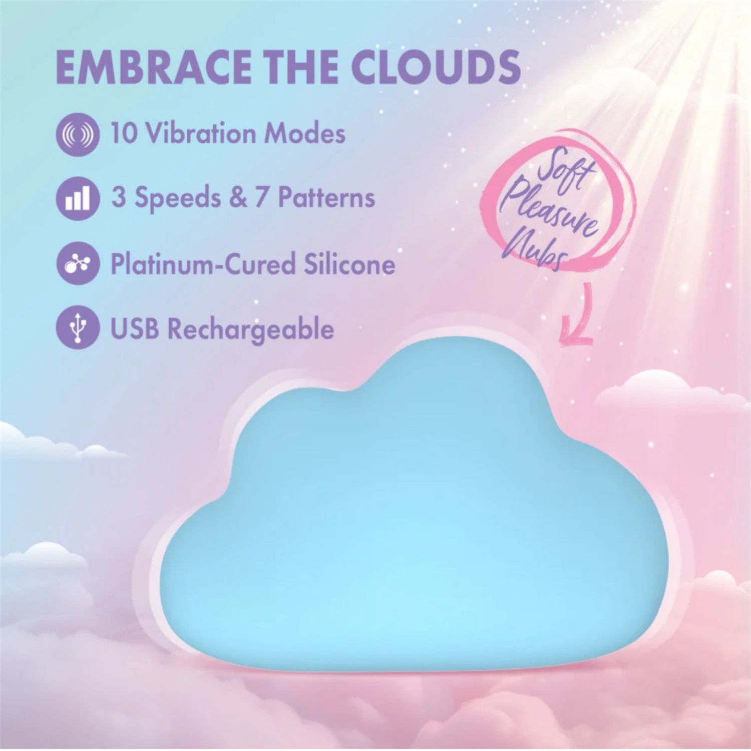 Play With  Me Cuddle Cloud Vibrator
