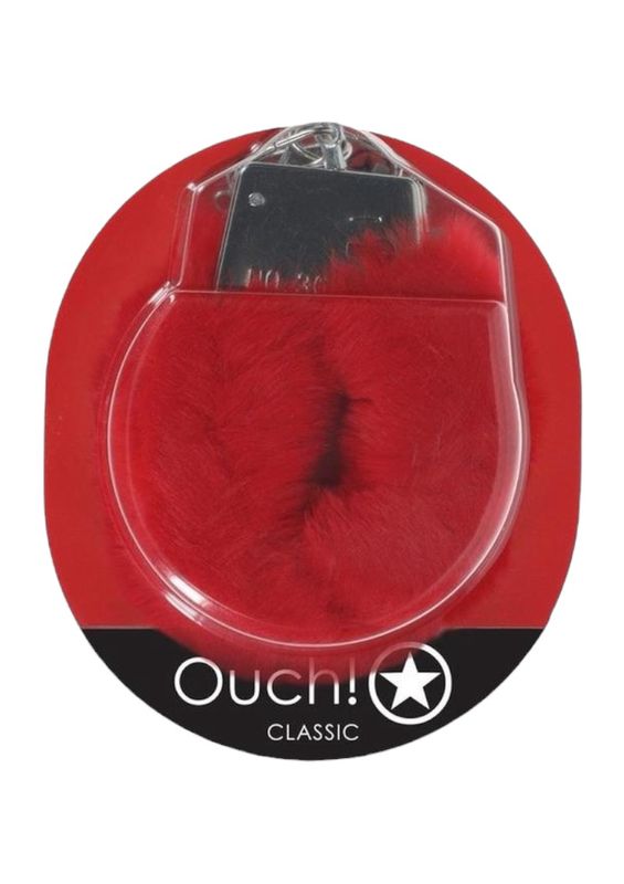 Ouch Classic Fluffy Handcuffs