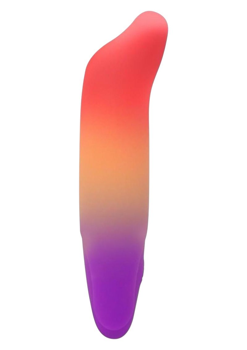 Play With Me Dolphin G-Spot Vibrator, Color: Dreams (Orange &amp; Purple)