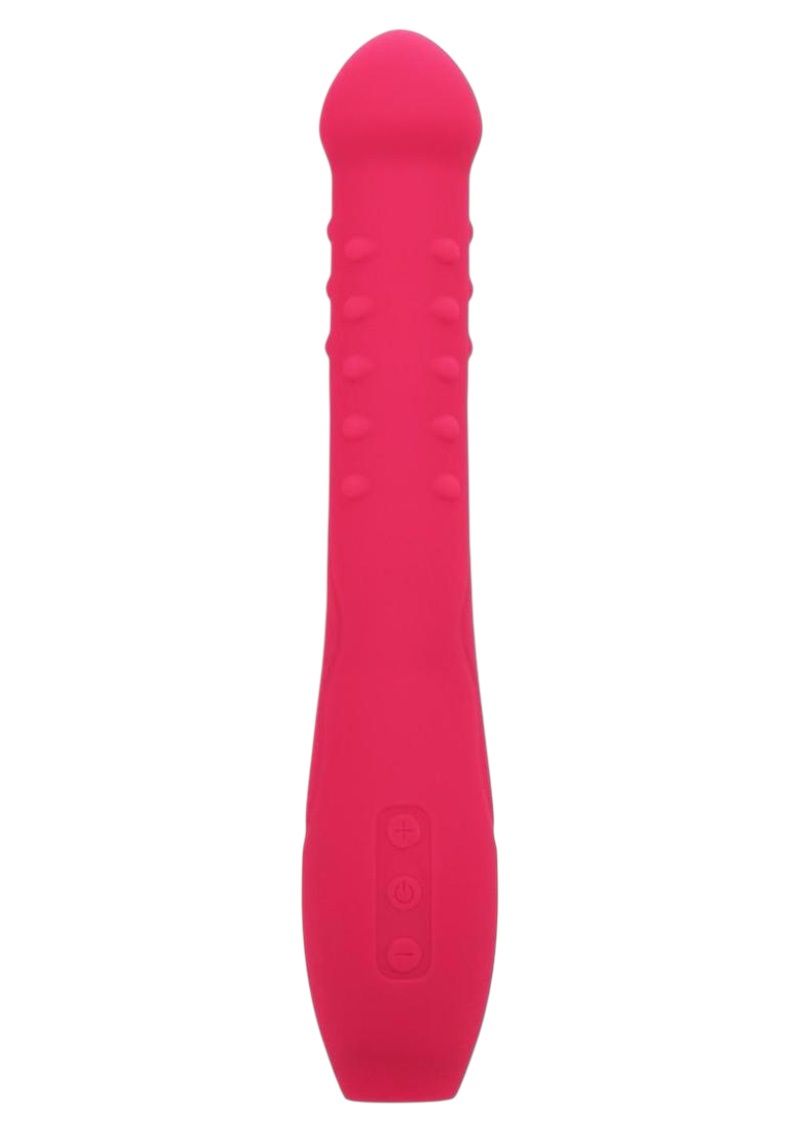 Turbo Glide Textured Vibrator
