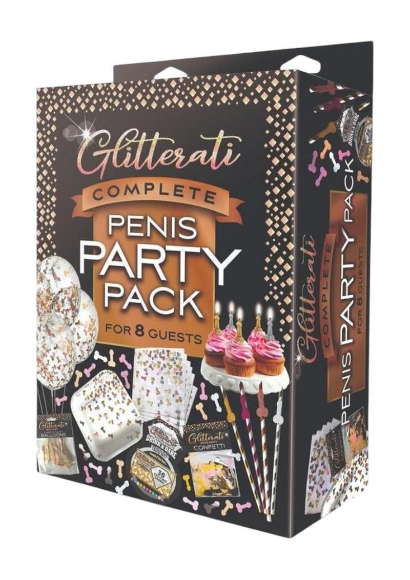 Glitterati Penis Party Pack
